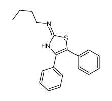 N-butyl-4,5-diphenyl-1,3-thiazol-2-amine Structure