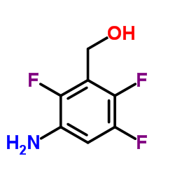 (3-Amino-2,5,6-trifluorophenyl)methanol Structure