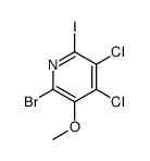 2-bromo-4,5-dichloro-6-iodo-3-methoxy-pyridine picture