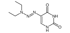 5-(3,3-diethyltriaz-1-en-1-yl)pyrimidine-2,4(1H,3H)-dione结构式