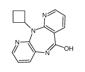 11-cyclobutyl-5H-dipyrido[2,3-b:2',3'-f][1,4]diazepin-6-one结构式