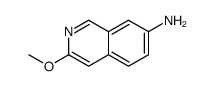 3-甲氧基异喹啉-7-胺结构式