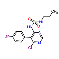 N-[5-(4-溴苯基)-6-氯-4-嘧啶基]-N'-丙基氨基磺酰胺图片