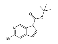 Tert-Butyl 5-Bromo-1H-Pyrrolo[2,3-C]Pyridine-1-Carboxylate picture