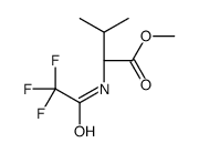 N-TFA-L-VALINE METHYL ESTER structure