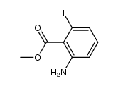 Benzoic acid, 2-amino-6-iodo-, Methyl ester结构式