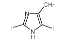 2,5-二碘-4-甲基-1H-咪唑结构式