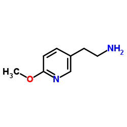 2-(6-Methoxy-3-pyridinyl)ethanamine Structure