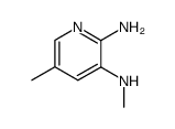 2,3-Pyridinediamine,N3,5-dimethyl-(9CI)结构式