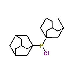 双(1-金刚烷基)氯化磷结构式