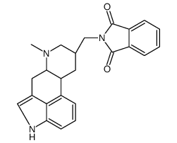 2-[[(6aR,9R)-7-methyl-6,6a,8,9,10,10a-hexahydro-4H-indolo[4,3-fg]quinoline-9-yl]methyl]isoindole-1,3-dione Structure