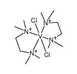 VCl2(N,N,N',N'-tetramethylethylenediamine)2结构式