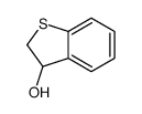 2,3-dihydro-1-benzothiophen-3-ol结构式