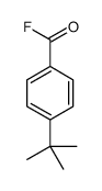 Benzoyl fluoride, 4-(1,1-dimethylethyl)- (9CI) structure