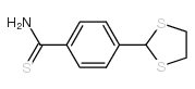 4-(1,3-二噻茂烷-2-基)苯-1-羧胺结构式