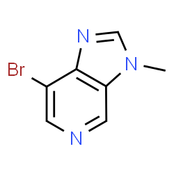 7-溴-3-甲基-3H-咪唑并[4,5-C]吡啶结构式