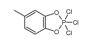 2,2,2-trichloro-4-methyl-1,3,2λ5-benzodioxaphosphole结构式