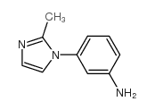 3-(2-Methyl-1H-imidazol-1-yl)aniline structure