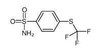 4-(trifluoromethylsulfanyl)benzenesulfonamide Structure