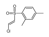 1-(2-chloroethenylsulfonyl)-2,4-dimethylbenzene Structure