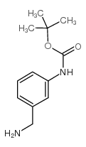 3-(Boc-氨基)苄胺结构式