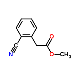 Methyl (2-cyanophenyl)acetate structure