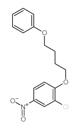 Benzene,2-chloro-4-nitro-1-(4-phenoxybutoxy)- picture
