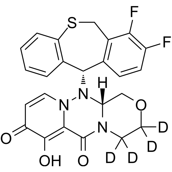 Baloxavir-d4 Structure