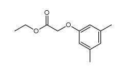 ethyl 2-(3,5-dimethylphenoxy)acetate structure