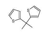 2-(2-thiophen-2-ylpropan-2-yl)thiophene Structure