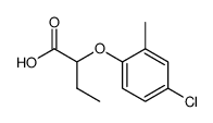 2-(4-CHLORO-2-METHYLPHENOXY)BUTANOIC ACID结构式