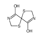 1,6-dithia-3,8-diazaspiro[4.4]nonane-4,9-dione结构式