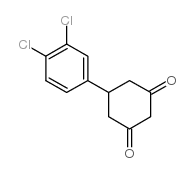 5-(3,4-dichlorophenyl)cyclohexane-1,3-dione structure