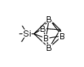 2-trimethylsilyl-2,4-dicarba-closo-heptaborane(7) Structure