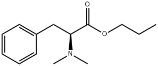 N,N-Dimethyl-3-phenyl-L-alanine propyl ester结构式