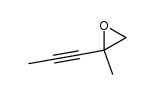 epoxy-1,2 methyl-2 pentyne-3结构式