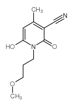 6-hydroxy-1-(3-methoxypropyl)-4-methyl-2-oxo-1,2-dihydropyridine-3-carbonitrile picture