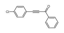 1-(4-chlorophenyl)-3-phenyl-2-propyn-1-one结构式