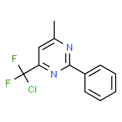 4-[Chloro(difluoro)methyl]-6-methyl-2-phenylpyrimidine picture