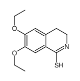 6,7-DIETHOXY-3,4-DIHYDROISOQUINOLINE-1(2H)-THIONE结构式