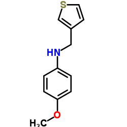 (4-METHOXY-PHENYL)-THIOPHEN-3-YLMETHYL-AMINE结构式