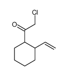 Ethanone, 2-chloro-1-(2-ethenylcyclohexyl)- (9CI) Structure