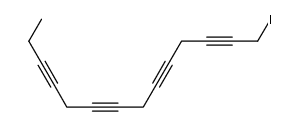 1-iodo-tetradeca-2,5,8,11-tetrayne Structure