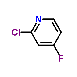 2-Chloro-4-fluoropyridine structure