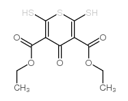 2,6-二疏基-4-氧代-4H-硫代吡喃-3,5-二羧酸二乙酯结构式