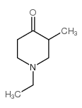 1-Ethyl-3-methyl-4-piperidone Structure