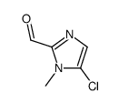 5-chloro-1-methylimidazole-2-carbaldehyde结构式