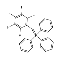 [(2,3,4,5,6-pentafluorophenyl)methylene]triphenylphosphorane Structure