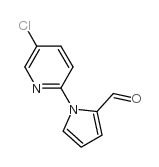 1-(5-氯-吡啶-2-基)-1H-吡咯-2-甲醛结构式