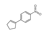 1-(4-nitrophenyl)cyclopentene Structure
